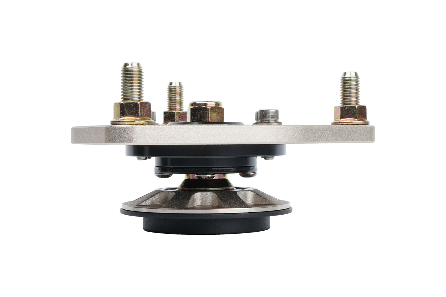Gold BC Racing upper mount on white background