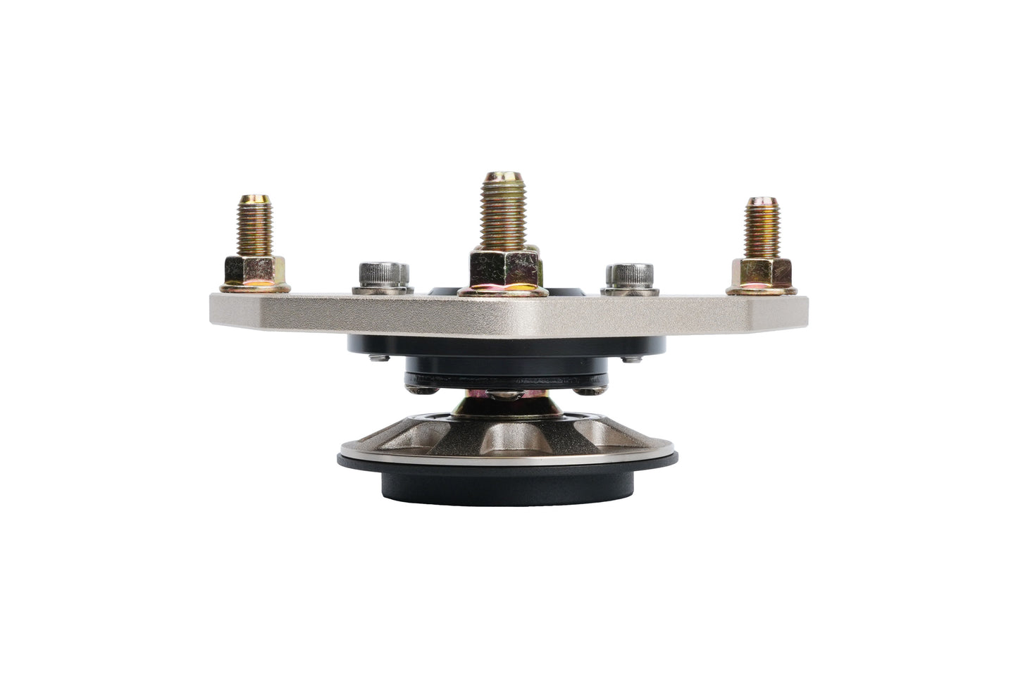 Gold BC Racing upper mount on white background