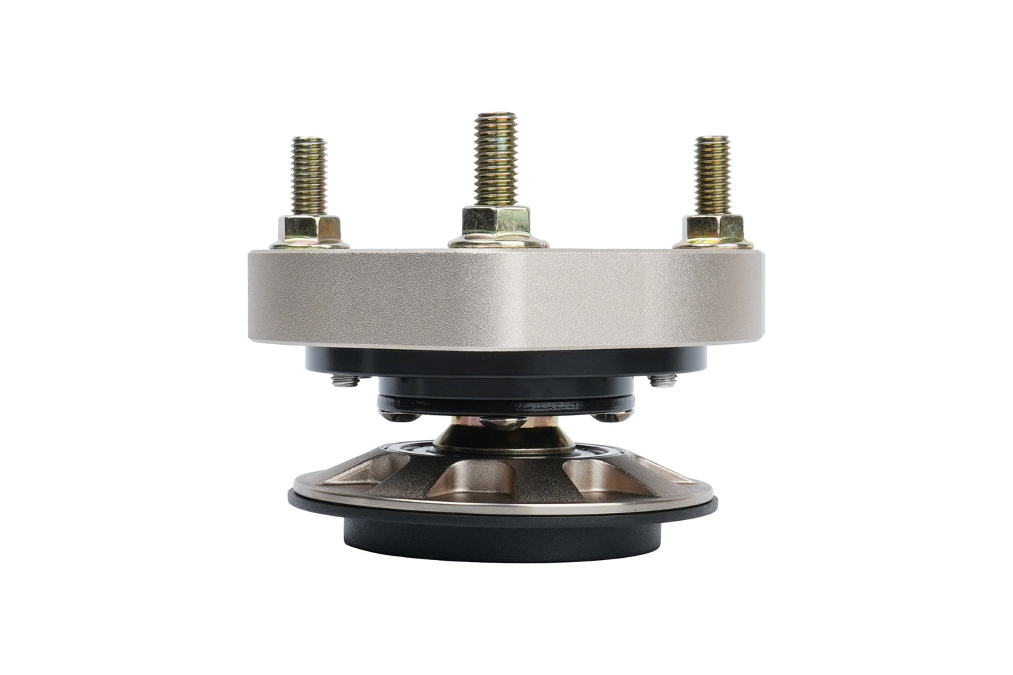Gold BC Racing upper mount on white background