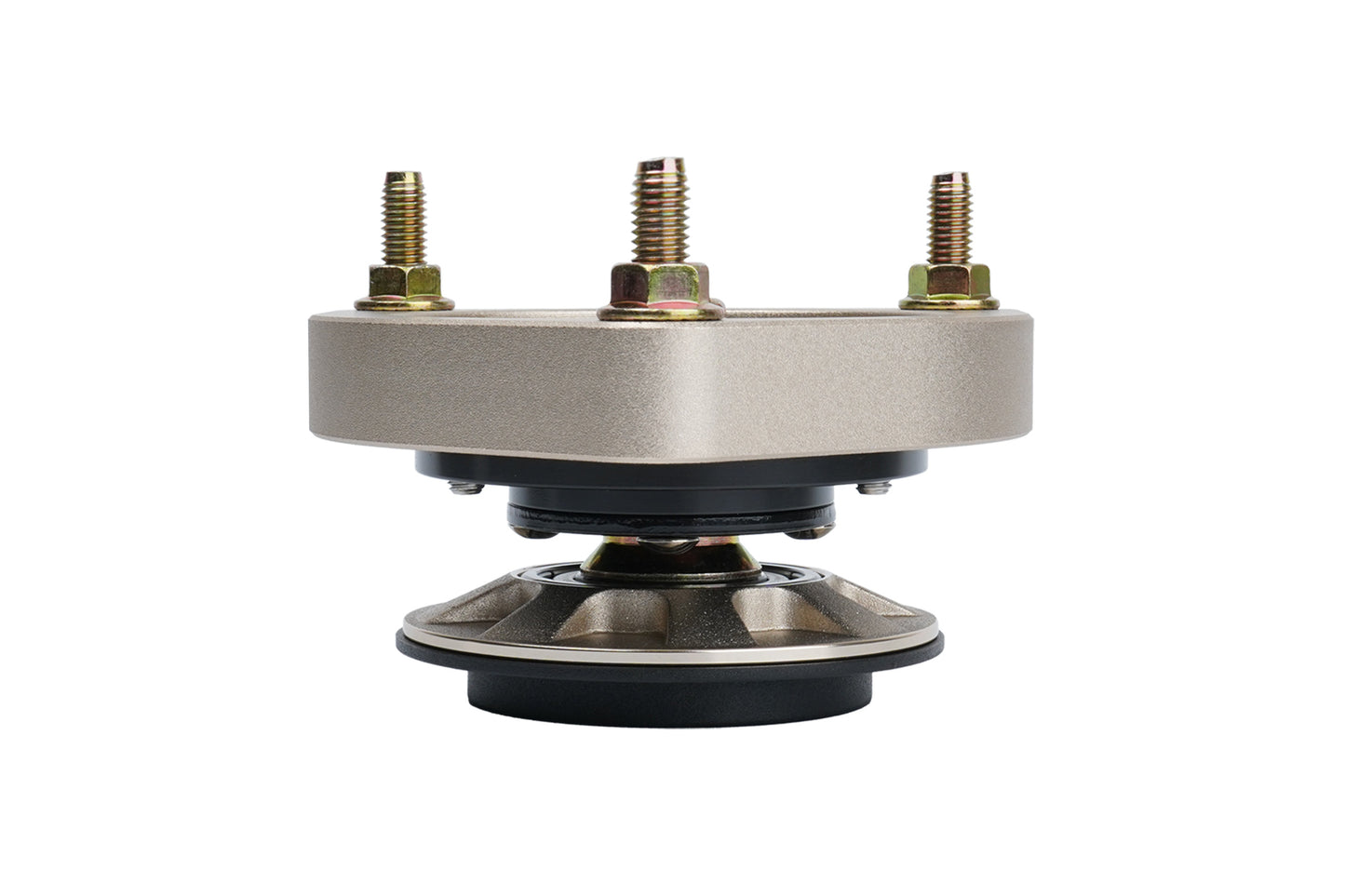 Gold BC Racing upper mount on white background