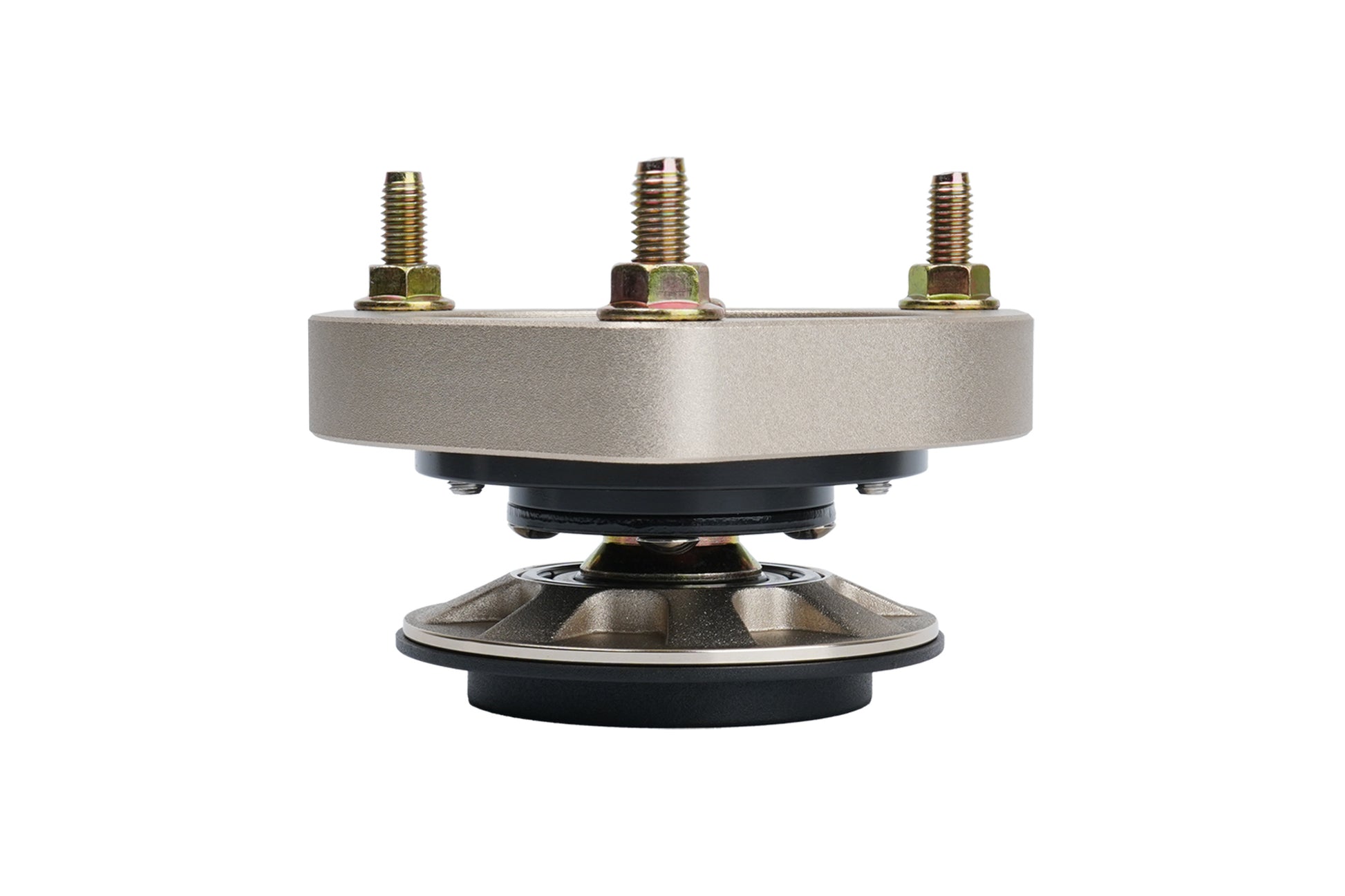 Gold BC Racing upper mount on white background