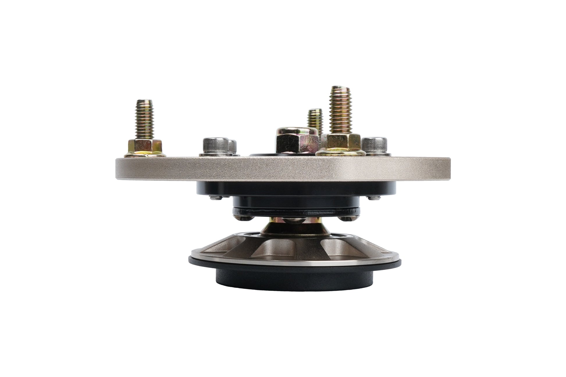 Gold BC Racing upper mount on white background