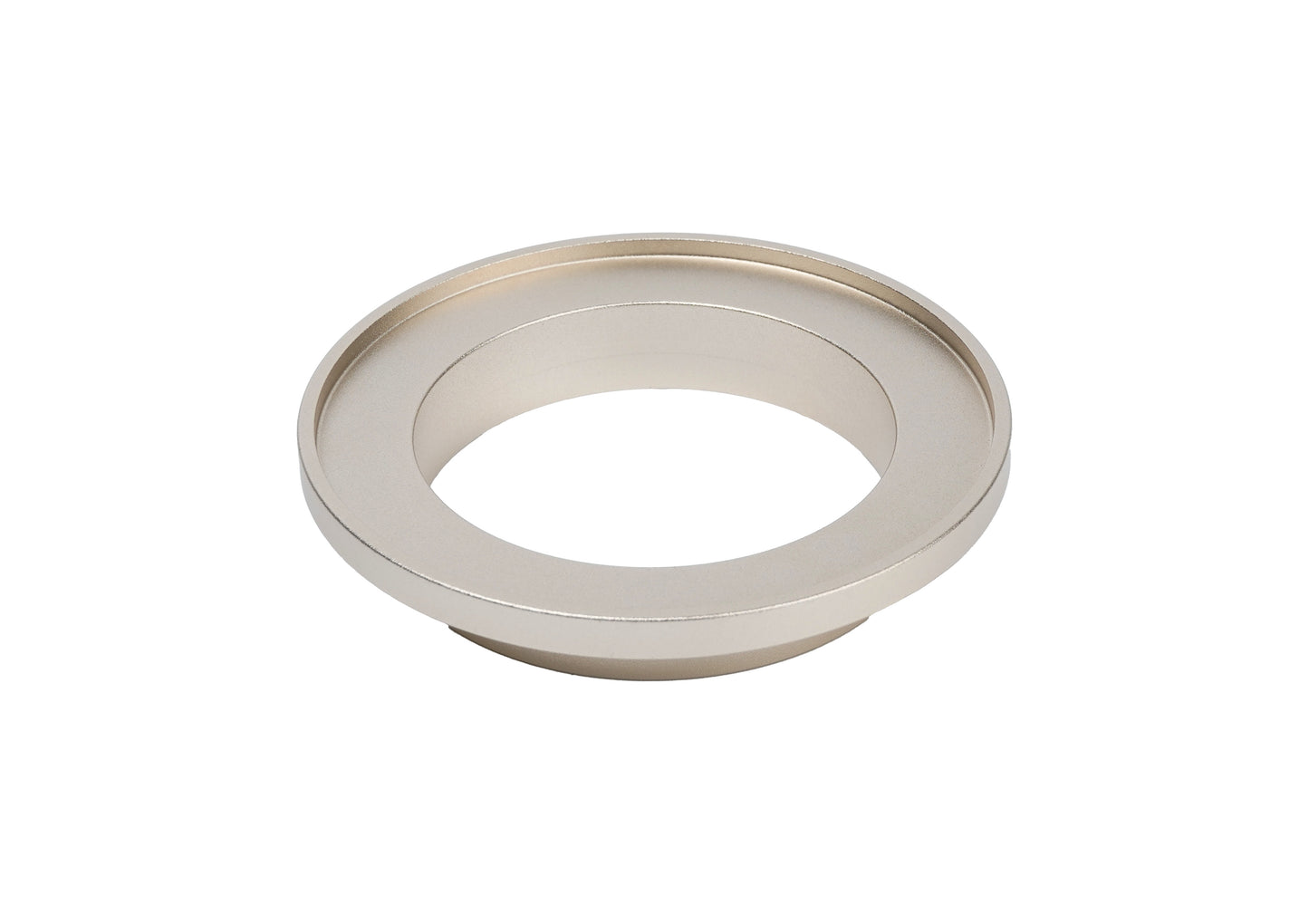 BC Racing gold upper spring seat on white background