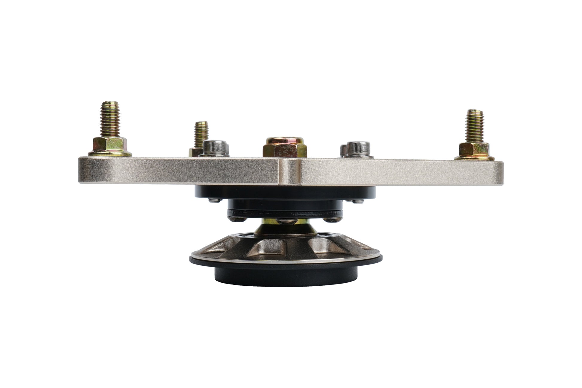 Gold BC Racing upper mount on white background