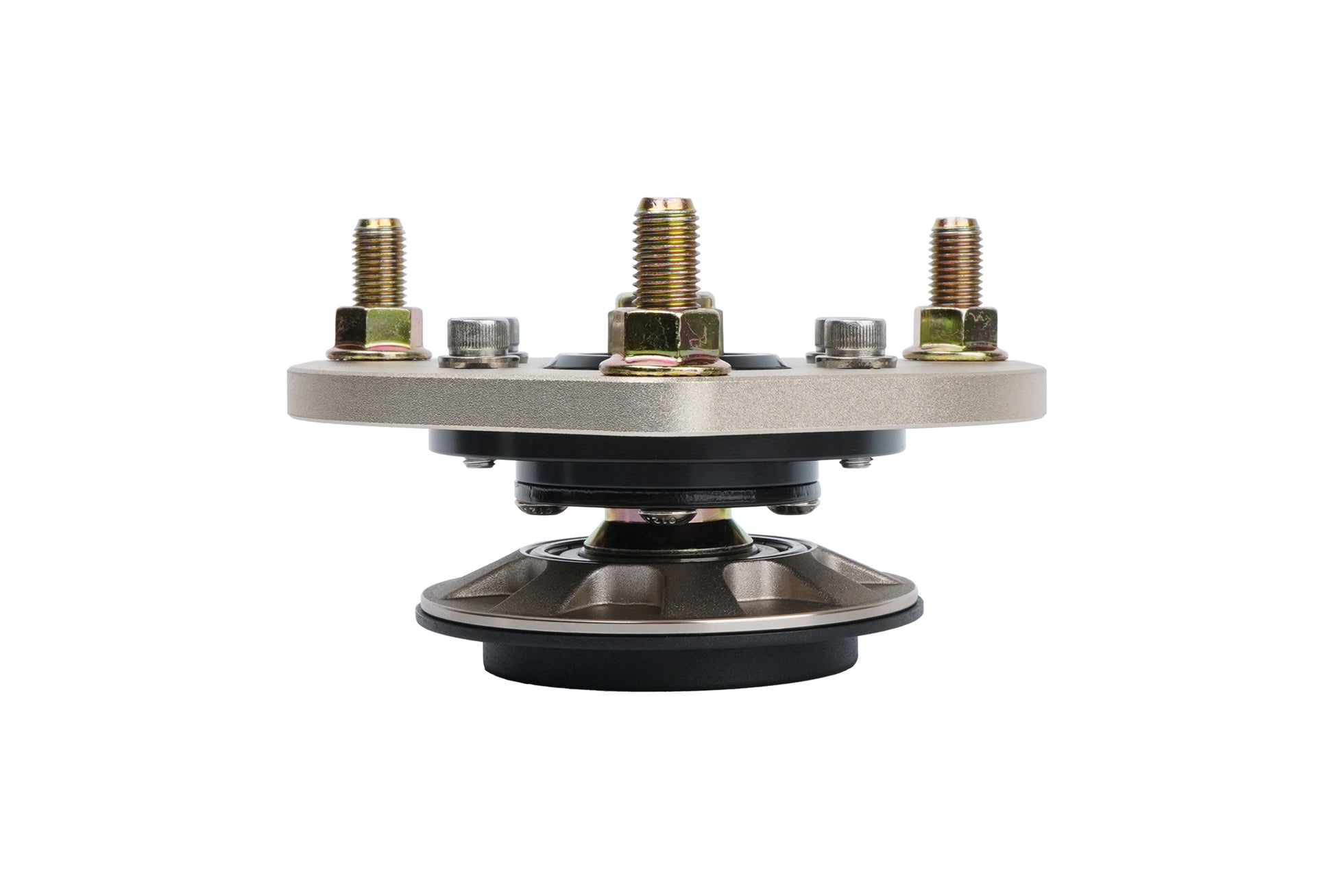 Gold BC Racing upper mount on white background