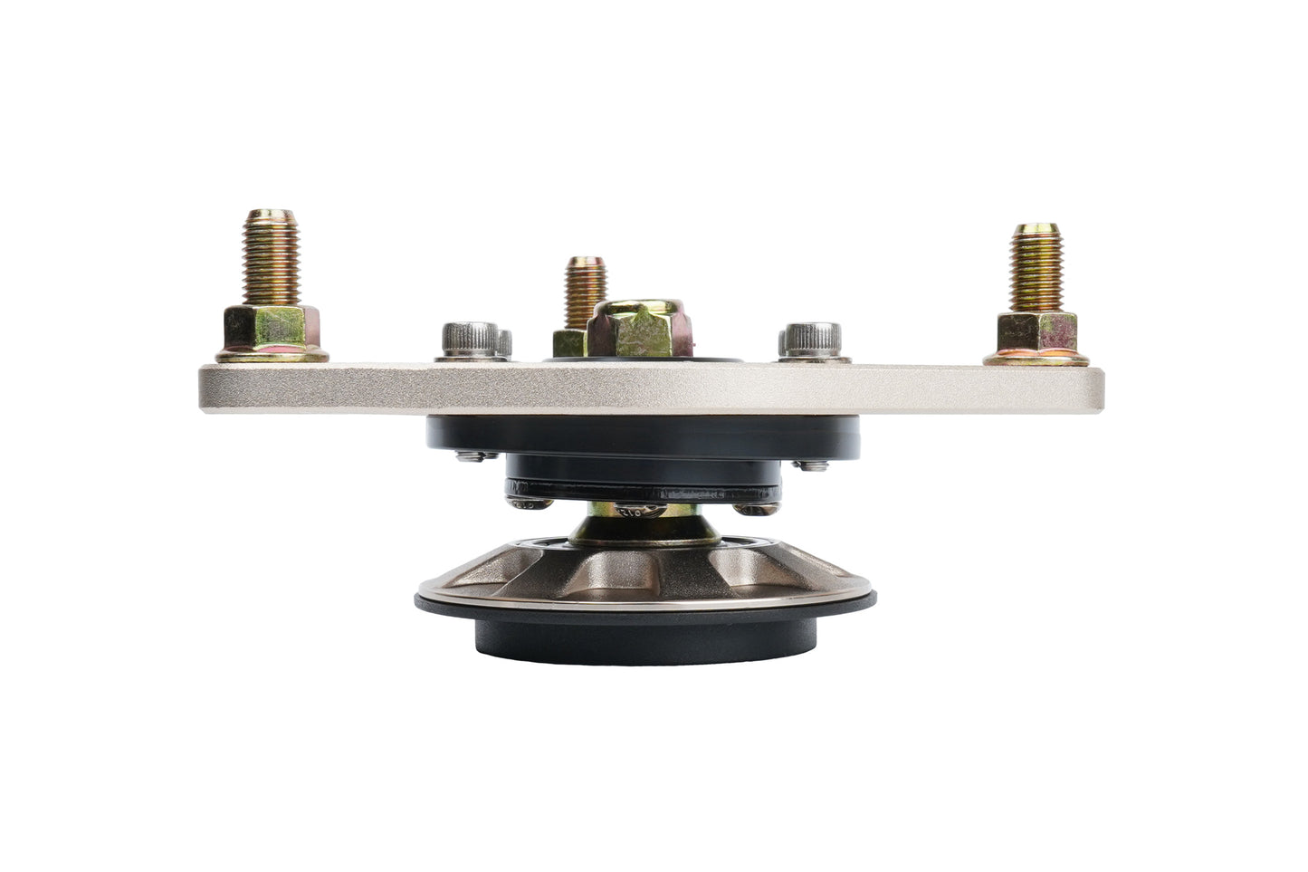 Gold BC Racing upper mount on white background