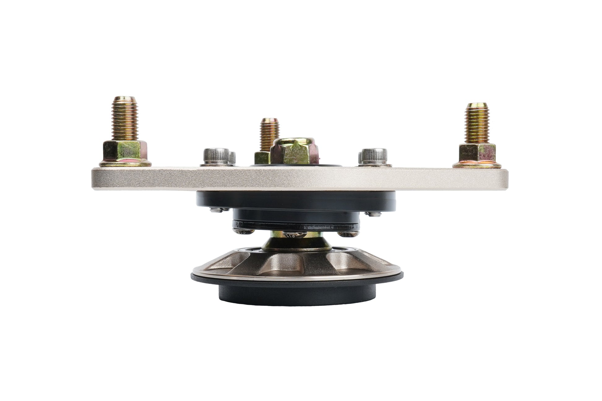 Gold BC Racing upper mount on white background