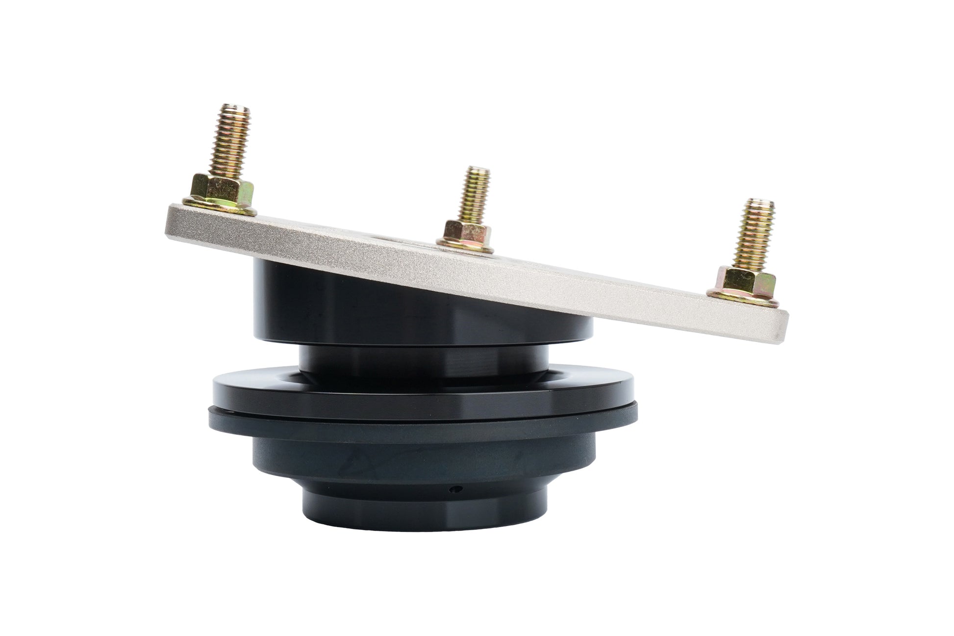 Gold BC Racing upper mount on white background