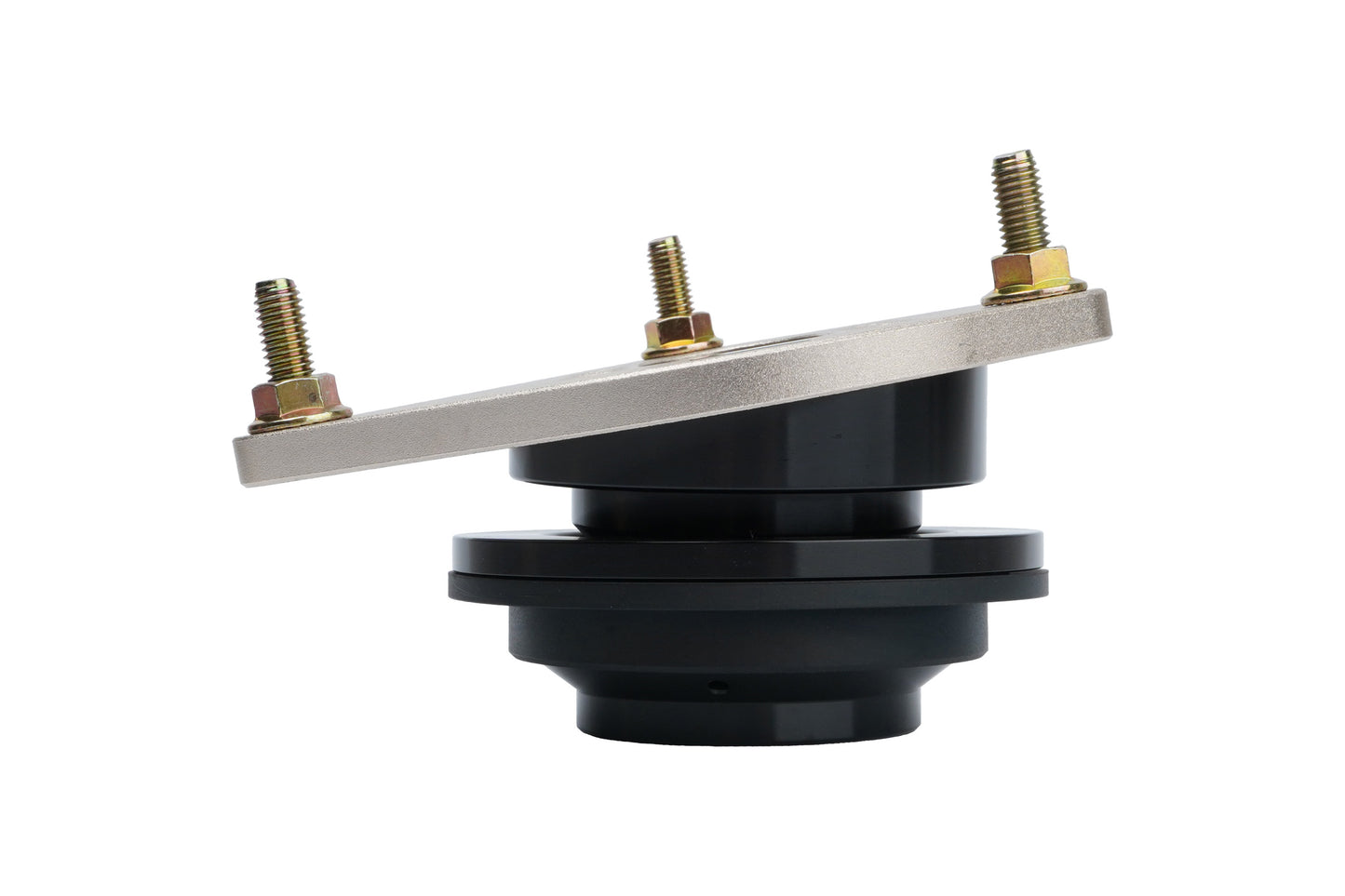 Gold BC Racing upper mount on white background