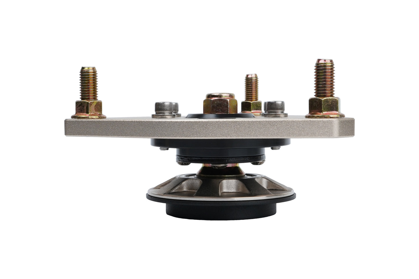 Gold BC Racing upper mount on white background