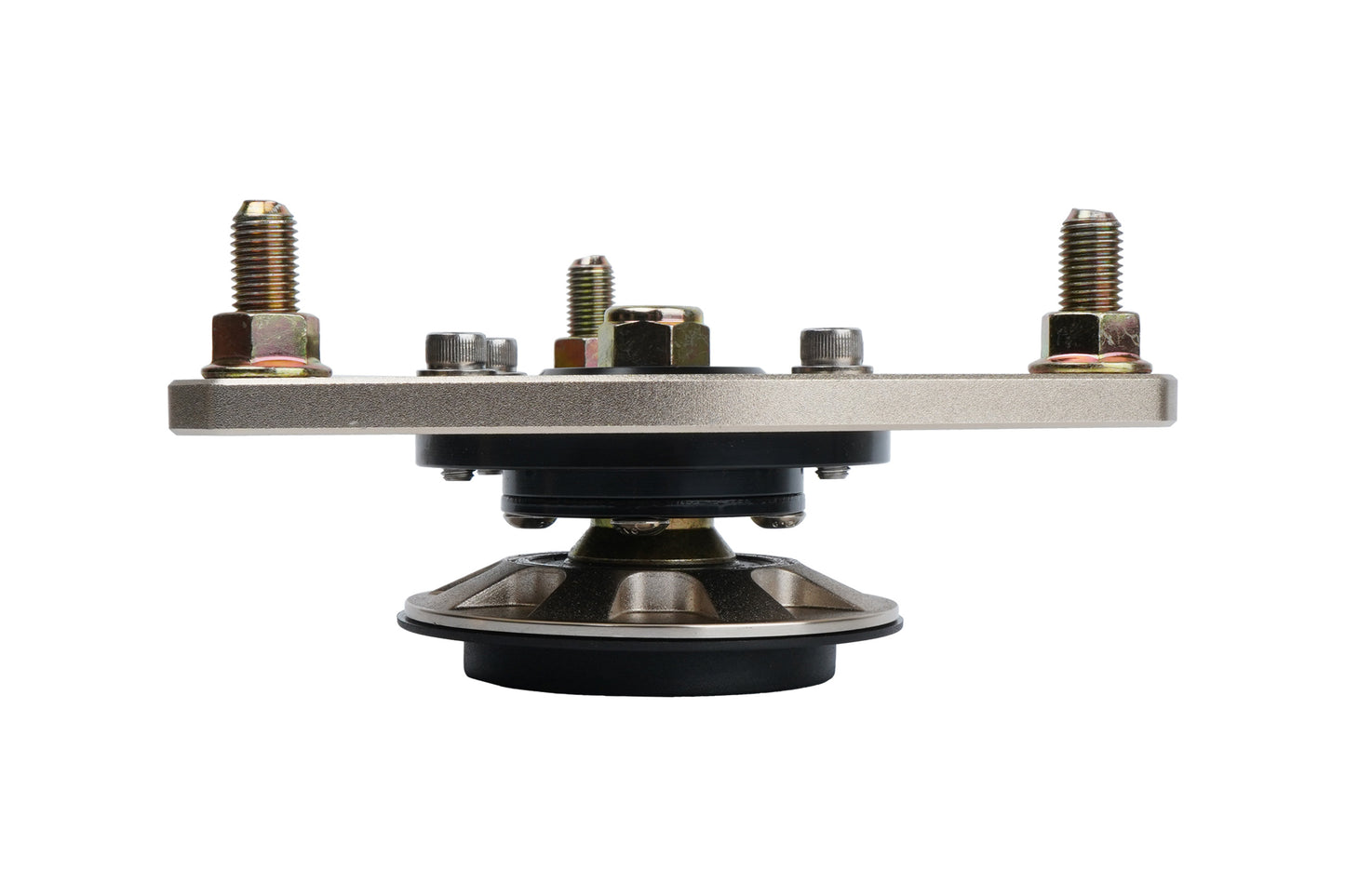 Gold BC Racing upper mount on white background