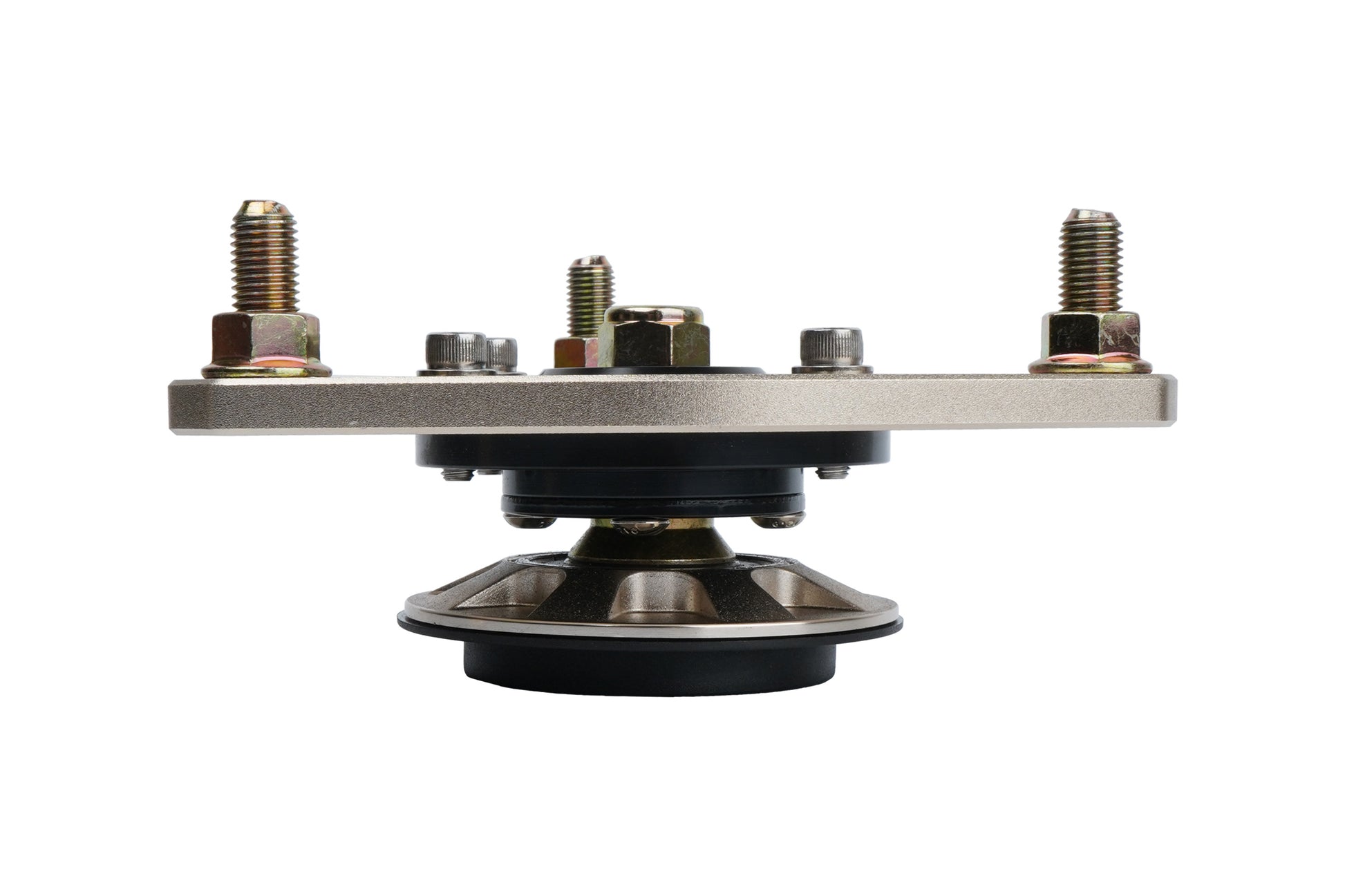 Gold BC Racing upper mount on white background