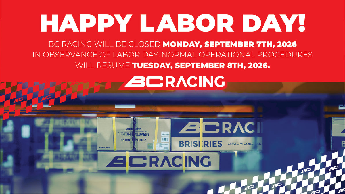 BC RACING WILL BE CLOSED MONDAY, SEPTEMBER 7TH, 2026, IN OBSERVANCE OF LABOR DAY. NORMAL OPERATIONAL PROCEDURES WILL RESUME TUESDAY, SEPTEMBER 8TH, 2026.