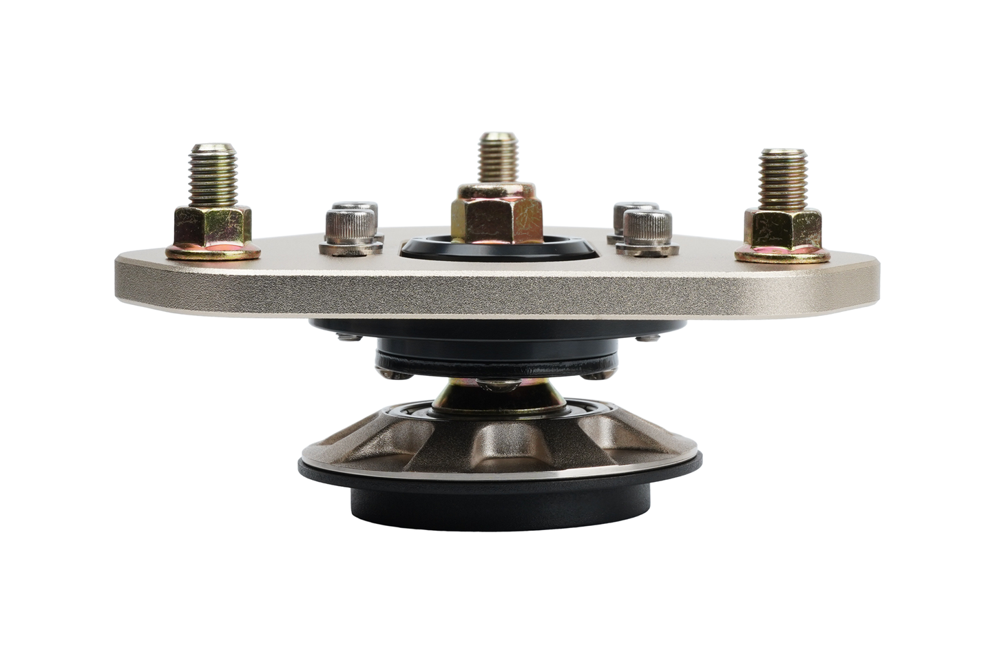 BC racing gold upper mount on white background