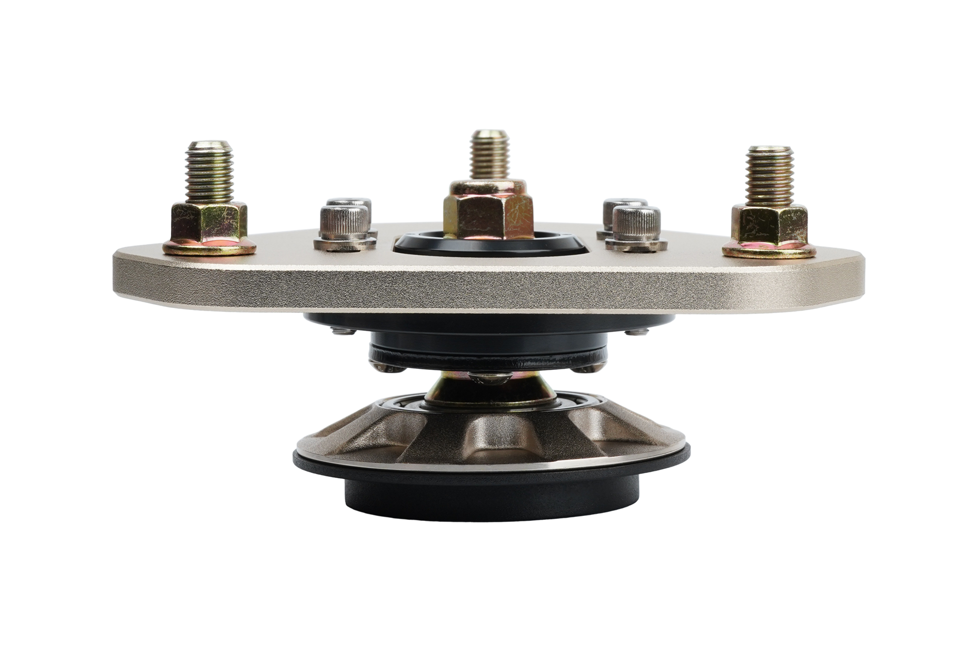 BC racing gold upper mount on white background