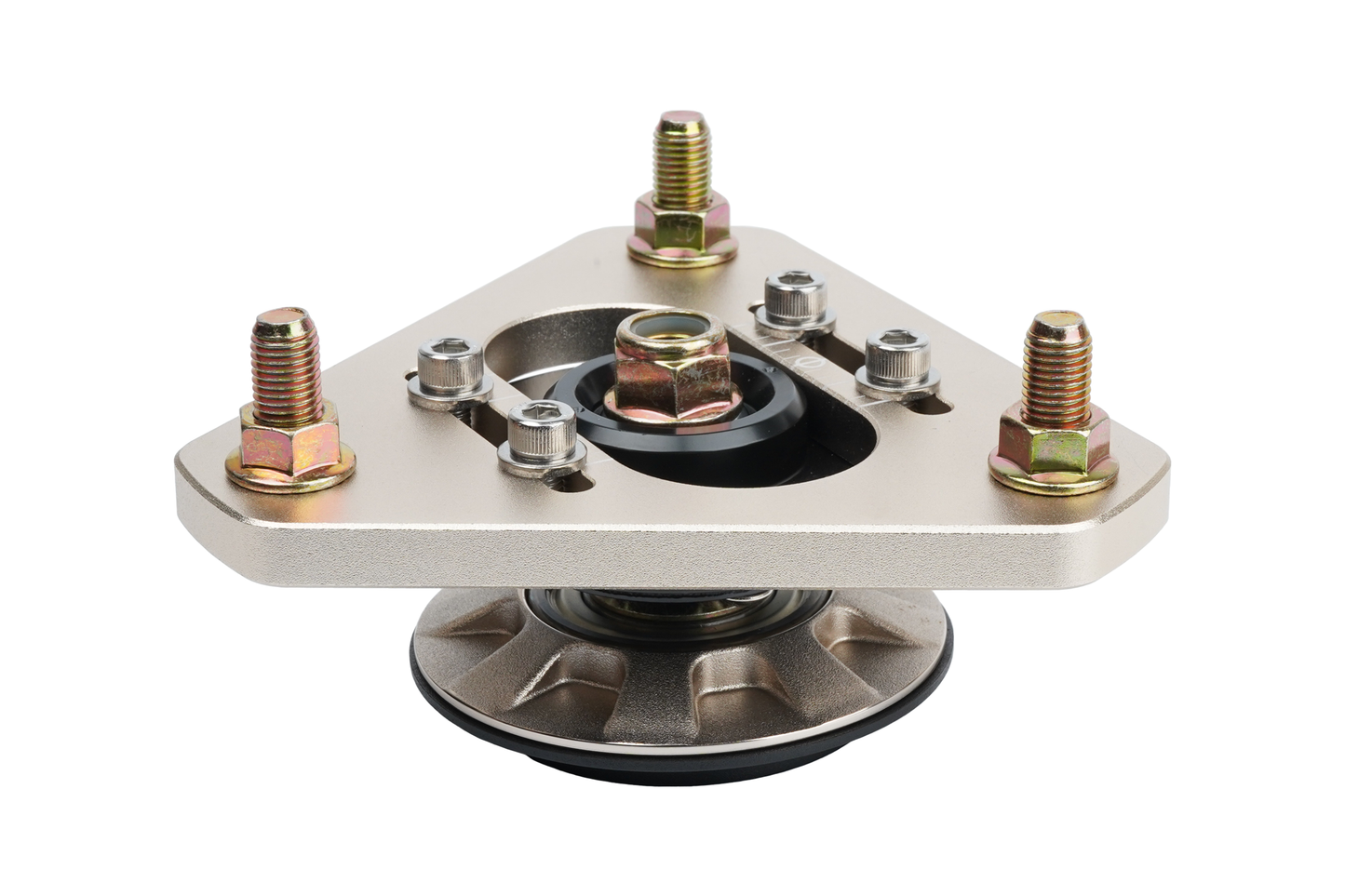 BC racing gold upper mount on white background