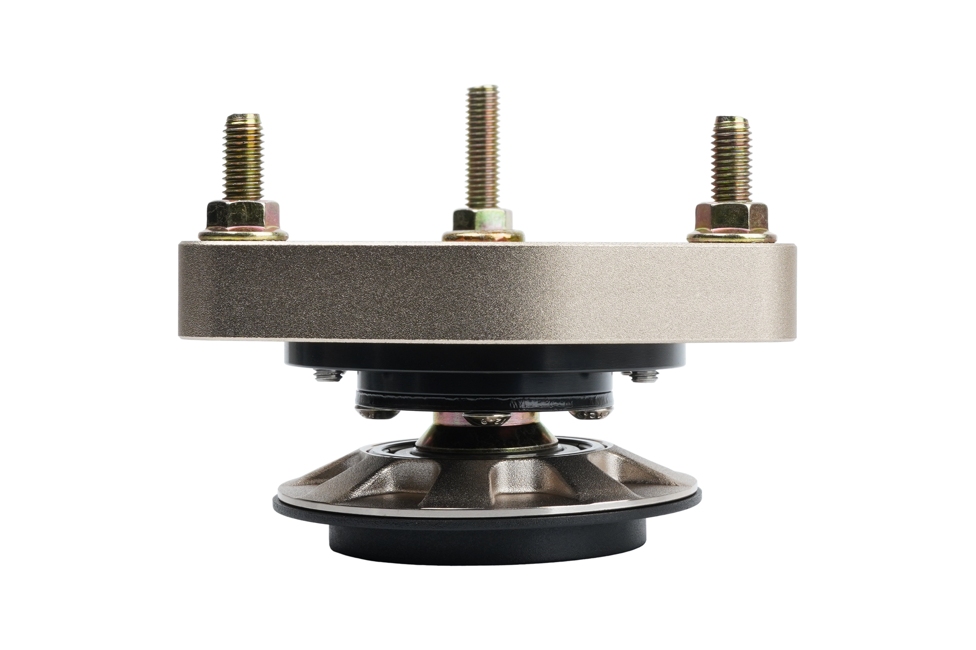 BC racing gold upper mount on white background