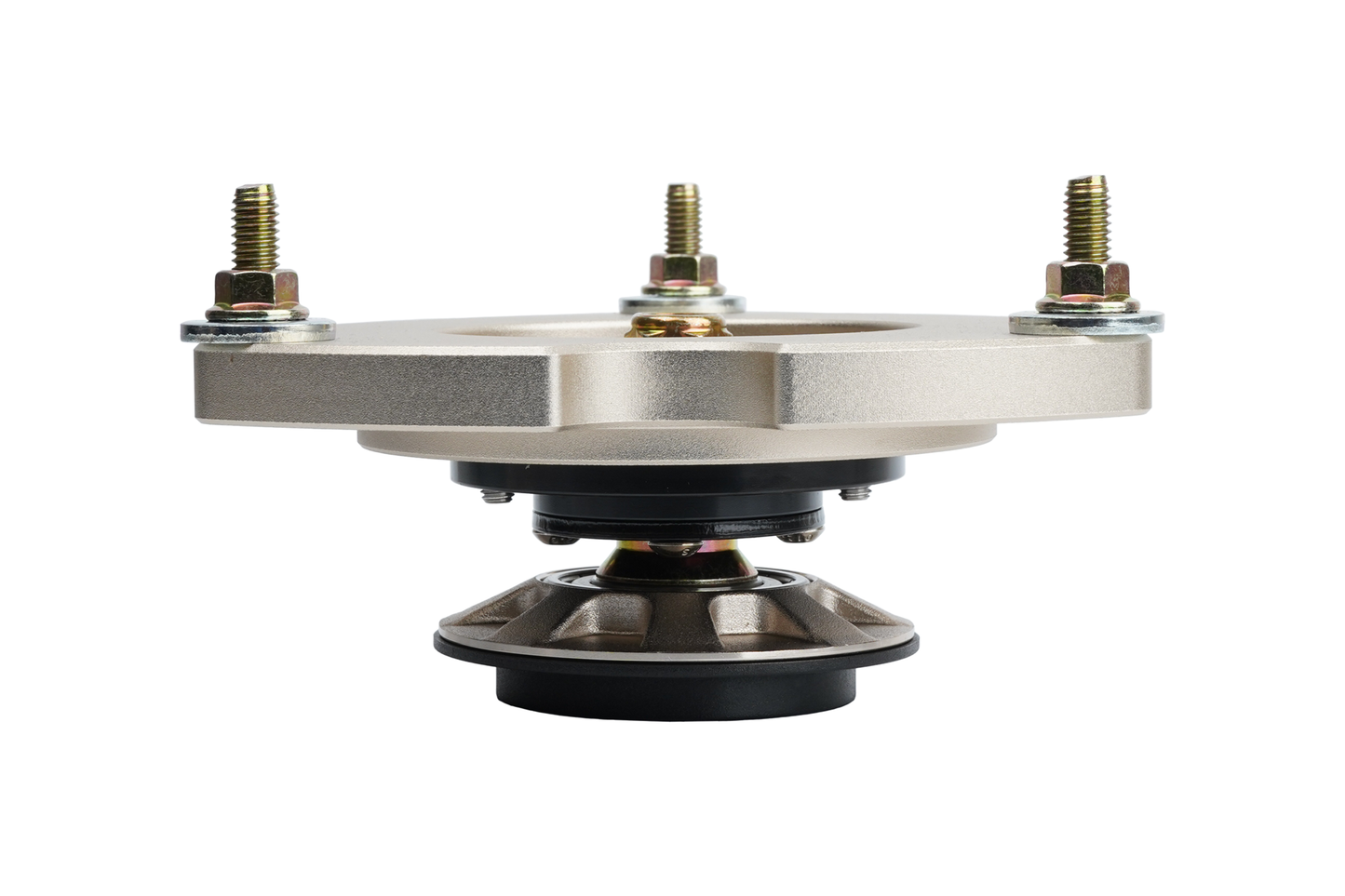 BC racing gold upper mount on white background