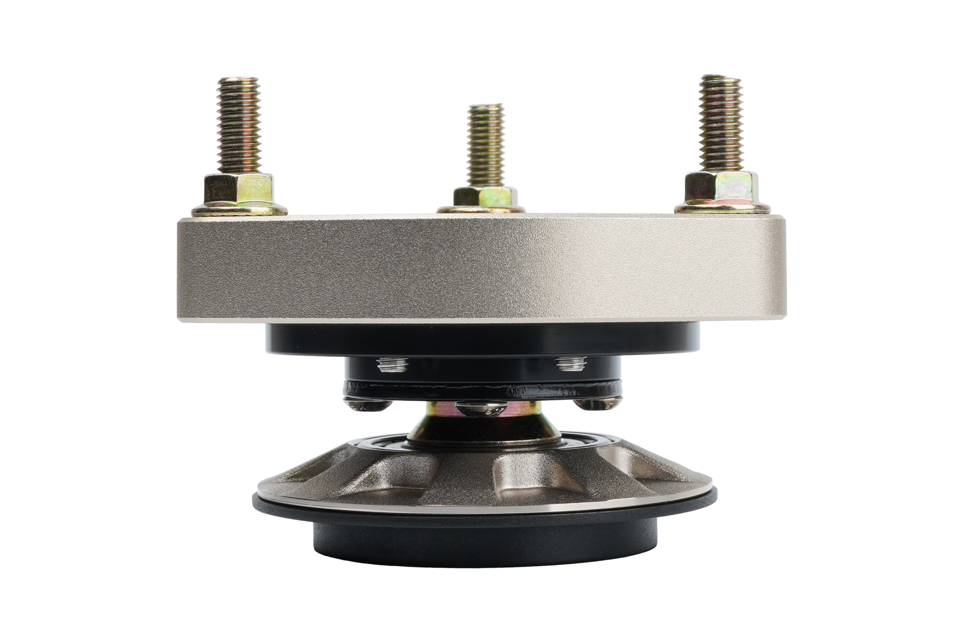 BC racing gold upper mount on white background