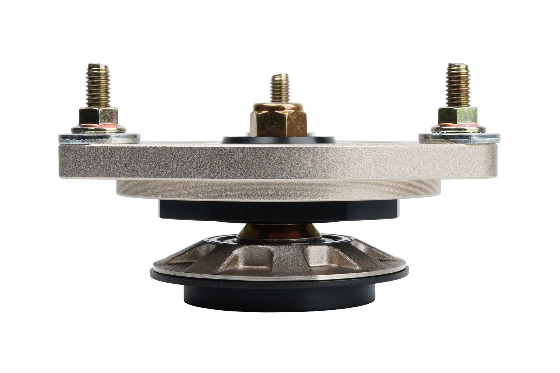 BC racing gold upper mount on white background