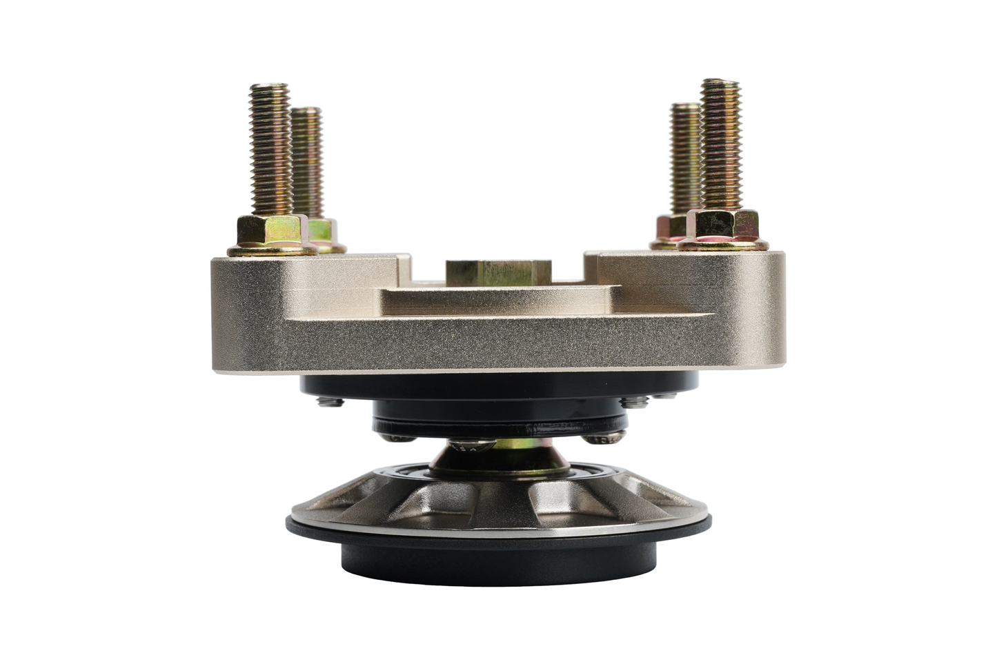 BC racing gold upper mount on white background