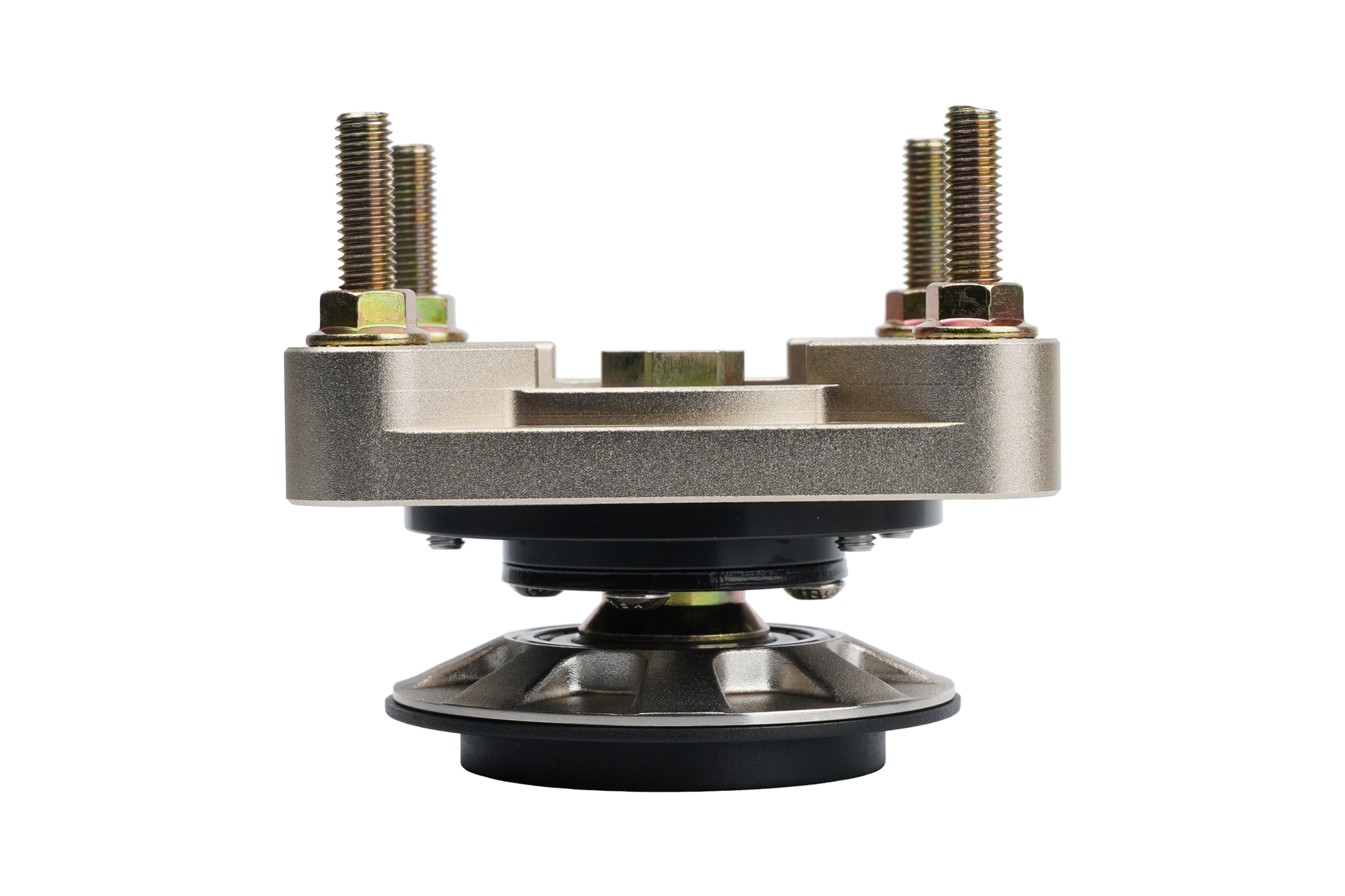 BC racing gold upper mount on white background