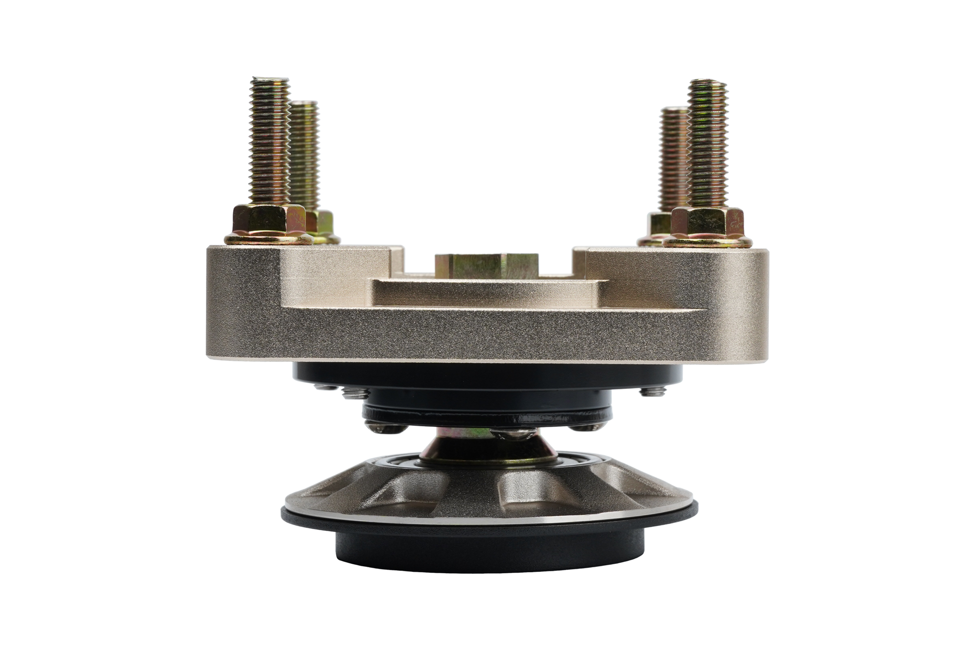 BC racing gold upper mount on white background