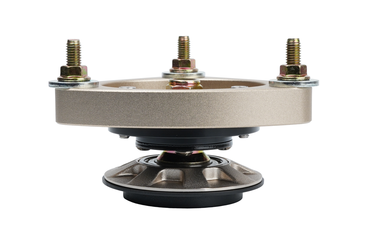 BC racing gold upper mount on white background