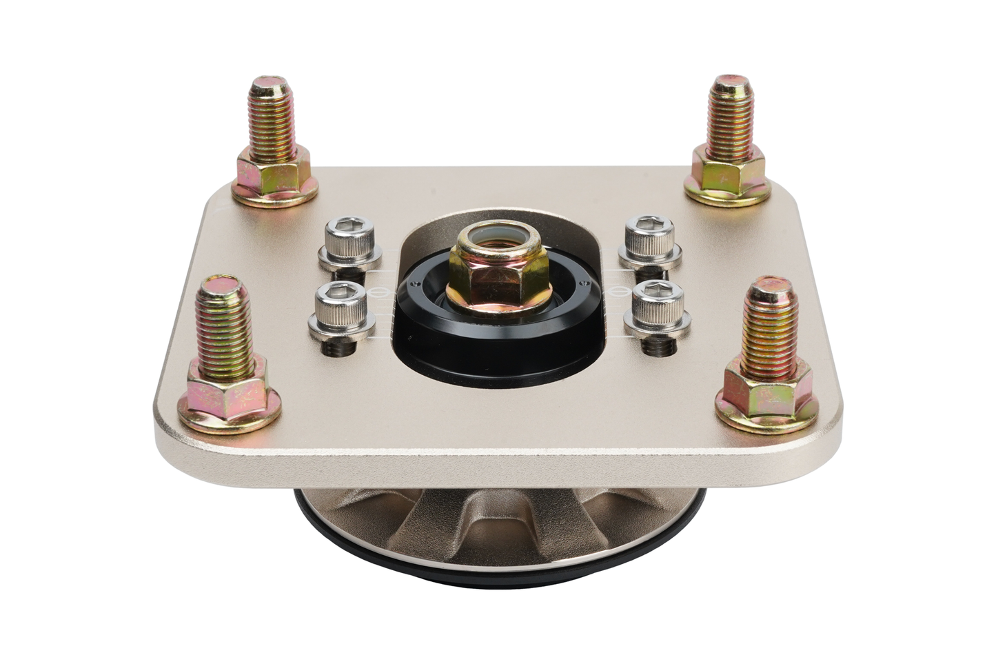BC racing gold upper mount on white background