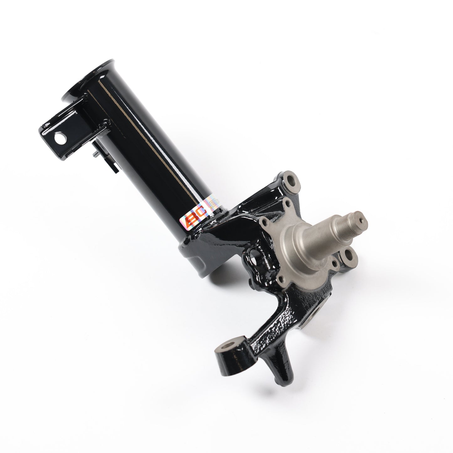 BC Racing spindle lower mount on white background