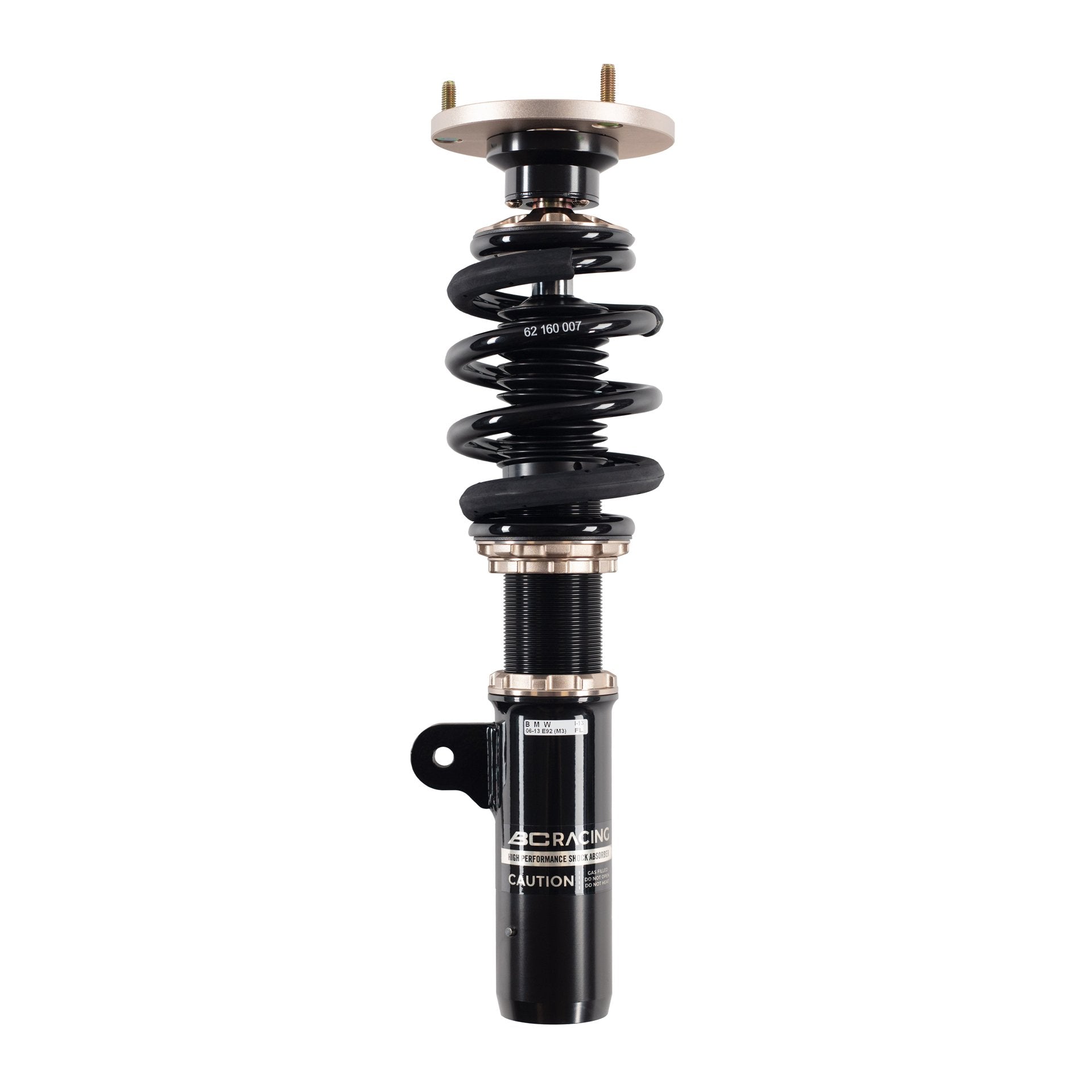BC Racing BR Series Coilover on white background